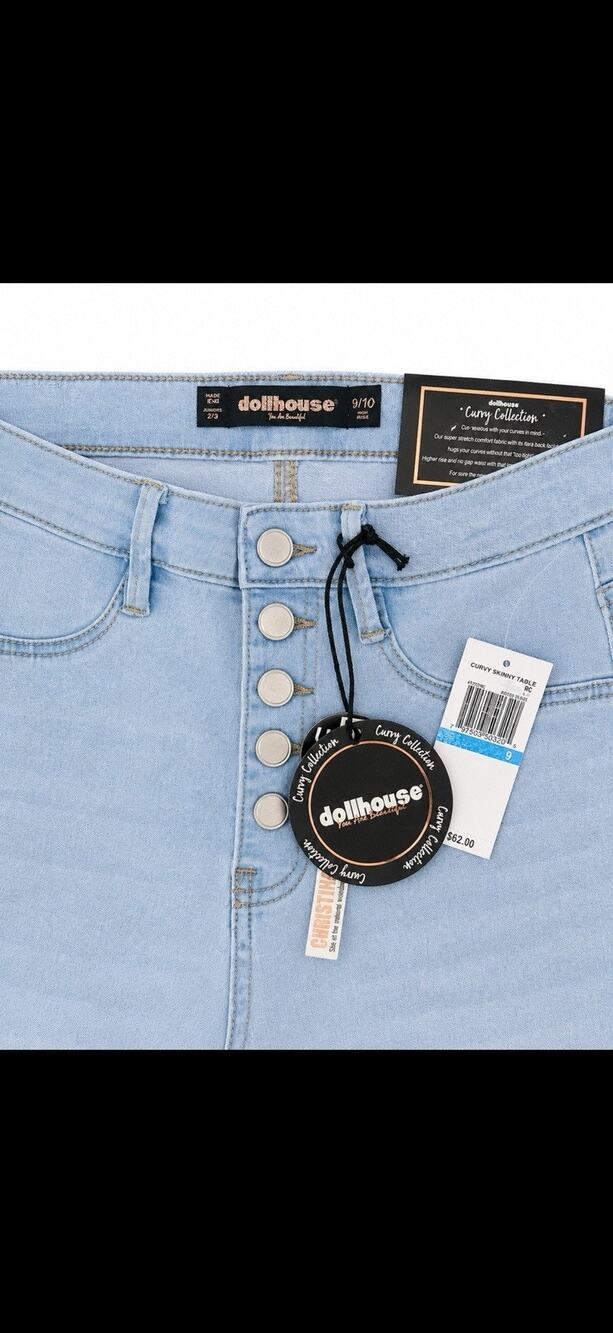 Junior Dollhouse Brand Jeans High rise Skinny